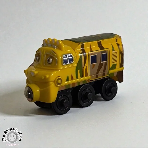 Chuggington Wooden Railway Mtambo Safari Engine RC2 Magnetic Ends 2009–2011 - Picture 1 of 6